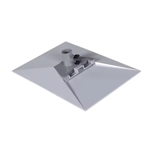 Starlink Gen 3 Pipe Adapter, For Starlink Gen 3 Standard Dish,Metal Base Sturdy And Durable ,Starlin