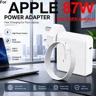 87W Laptop USB C PD FAST CHARGER For Macbook Pro A1707 A1990 A2141 A3434 A2338 A1706 A1989 Mac Book 