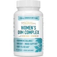 SMNutrition DIM Supplement 250 mg Estrogen Balance for Women Hormone Menopause Relie 60 Capsules(sk