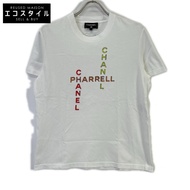 Chanel Pharrell Williams 串珠 Logo T 卹 P61052 S 碼 [二手]