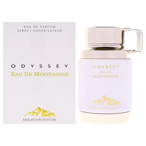 Armaf Odyssey Eau De Montagne Mountain Edition Eau De Parfum Spray, 3.4 Ounce (Unisex) Long Lasting 