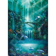 Epock 2000 Super Mall Piece Jig Saw Puzzle Illustration/Art Marine Art Enchanted Pool (38 x 53cm) 54-716 With Purpelled Hella With Scoring Ticket Epoch