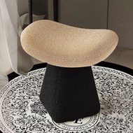 化妝椅子家用衣帽間高級感梳粧檯用凳子女生臥室旋轉換鞋沙發凳