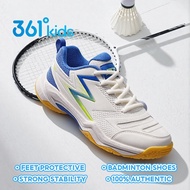 361 Degrees Kids Badminton Table Tennis Running Shoe Summer New Wear-resistant Breathable Trainer