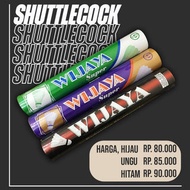 HIJAU UNGU Badminton Shuttlecock Green, Purple, and BlackWIJAYA – Durable & Stable Shuttlecock