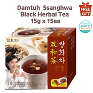Damtuh  Ssanghwa Black Herbal Tea Walnut Almond Jujube Included 15g