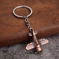 Creative Metal Airplane Keychain Model Aircraft Engine Miniature Aviation School Activity Gift Simpl