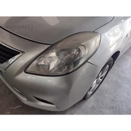 for Nissan ALMERA 2011 2012 2013 Headlight transparent Lens Cover / Front bumper Headlamp light lens