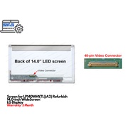 LED Screen Replacement 14.0" B140HAN04.0 , N134B6-L04 Rev C1, NV140FHM