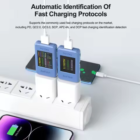 RELIFE XA3 Pro USB Smart Tester Supports PD/QC2.0/QC3.0 Fast Charging 6.5A High Current Tester Mobil