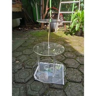 3-tier acrylic cake display Stand