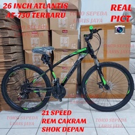 sepeda gunung atlantis ukuran 26 at 730 terbaru  sepeda mtb atlantis 26 inch  sepeda gunung murah ba