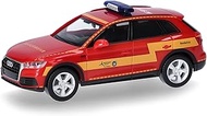 Herpa Model Car Audi Q5 Aachen City Region/Fire Protection Miniature Scale 1:87 Collectable Item Mad