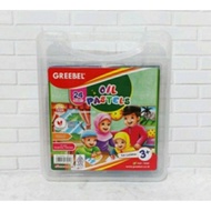 Greebel Oil Pastel Paint 24 Colors Greebel Crayon 24W