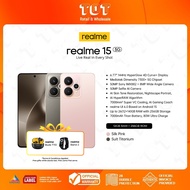 Realme 15 5G (12+14GB) Dynamic RAM + 256GB ROM l Dimensity 7300+ 5G l 7000mAh Titan Battery I 80W Ch