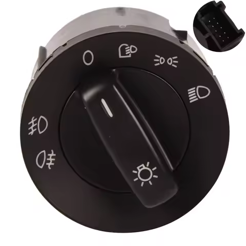 VW Caddy Golf Headlight Switch 1PC For VW Volkswagen Golf 5 6 Caddy JETTA TOURAN Passat B6 B7 CC 1K0