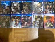PS4 ps5 人中之龍 0-8+8外傳