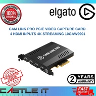 Elgato Cam Link Pro PCIe Video Capture Card 4 HDMI Inputs 4K Streaming 10GAW9901