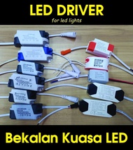 Led Driver Bekalan Kuasa 1W 3W 4-7W 8W 12W 18W 25W For Led Ceiling Panel Downlight Led Eyeball Etc | Dimmer | 3in1Color