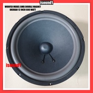 SPEAKER WOOFER KARAOKE MODEL BMB 12 INCH 12 IN 600 WATT DOUBLE MAGNET