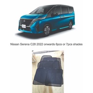 Nissan Serena e-power C28 2022 onwards shades. rear boot shade only suitable for Tan chong Motor c28