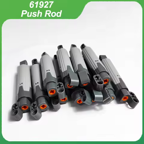 Technical Push Rod 61927 Linear Actuator Dynamic Telescopic Rod Screw Lifter 61904 40918 MOC Buildin