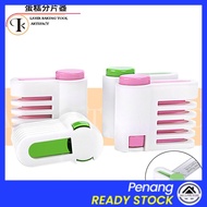 Wecareyou20 2PCS 5 Layers Cake Slicer Bread Cutter Slicer Tool Balancing Divider Guide Cutter Levele