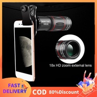 APEXEL Universal 18x25 Monocular Zoom HD Optical Cell Phone Lens Observing Survey 18X Telephoto Lens