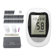 [Wondering] Blood Glucose Monitor Kit Auto Coding LCD Display Diabetic Supplies Diabetes Testing Kit With 50 Test Strips 50 Lancets