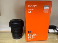 sony 20mm f1.8g