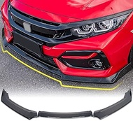 Archaic Front Bumper Lip Spoiler Compatible with 10th Gen Honda Civic 2016-2020 Type R Hatchback FK7