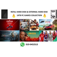20TB PC Games Refill Until Full Hard Disk HDD