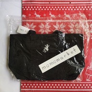 激罕 日本製 AGNES B VOYAGE 潮流 品牌 全新 正貨 蜥蜴 刺繡 黑色 帆布袋 大 側孭袋 側咩袋 側揹袋 單肩包 單肩袋 托特包 手袋 手挽袋 手提袋 brand new made i
