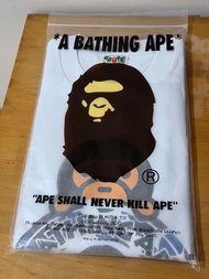 Bape香港限定白色男裝大碼 BAPE STORE® Hong Kong  20th anniversary exclusive collection