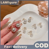 VastCourse Pearl Ear Clip Fashion Without Ear Hole Earings Simple Ear Cuff Fake Piercing Fashion Jew