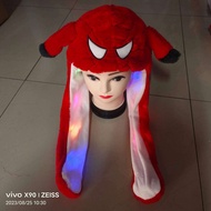 Squeezable Light-up Bunny Hat