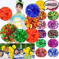 UMISTYDREAM9IQ0 Kids Game Pom Poms, 25cm Multicolors Cheap Practical Cheerleading,  Come On Props PE