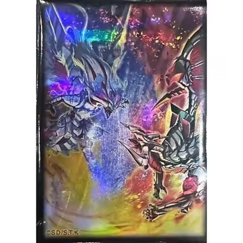 YuGiOh Official Konami YCSJ 2024 Tokyo Branded Fusion 20 Pcs Sleeves SEALED