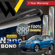[SiliconeX] Subaru Forester 2017 - 2018 Wischer Nano-BOND Silicone Wiper Blade Windshield (1SET)