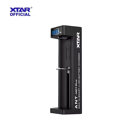 XTAR ANT MC1 Plus Charger Type-C Display Charger 18650 26650 21700 Battery Charger Li-ion Battery Ch
