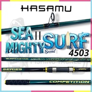 HASAMU SEA MIGHTY II 4503 SURF ROD 15FT CASTING ROD JORAN PANTAI ROD PANTAI SPINNING FISHING ROD