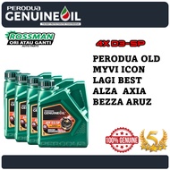 4 Botol - Original Perodua ATF ( D3-SP / SP3 ) Gear Oil - Myvi , Aruz , Alza , Axia, Bezza - Minyak 