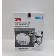 3M PARTICULATE RESPIRATOR N95 8210 • 20 PCS