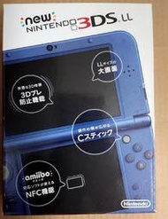 [中野] (現貨)日版-NEW 3DS LL 主機 金屬藍