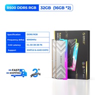 ORICO DDR5 RGB Memory Module RAM 16GB 6000/6400/7200MHZ CL30 CL32 CL34 1.4V Support Intel and AMD 5m