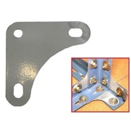 Corner Plate for Slotted Angle Bar / Bracket Besi Rak Lubang