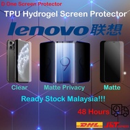 Lenovo Phone TPU Hydrogel Screen Protector Lenovo Z6Pro/Z6Pro5G/Z6/Z6 Youth/Z5/Z5Pro/Z5Pro GT/Z5s/Vi