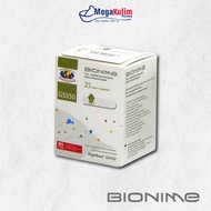 Bionime Rightest GS550 Blood Glucose Test Strips 2X25's