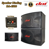 10-inch wall speaker DAT DA-4500 speaker 10 inch x 2 passive speaker plus tweeter