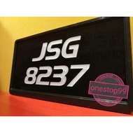 🔥Ready Stock 🔥Nombor Plate kereta 3D Crystal /3DCrystral Car Number plate